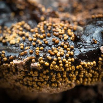  Myxomycete: This fascinating organism thrives on decaying matter, displaying remarkable diversity in form and function!